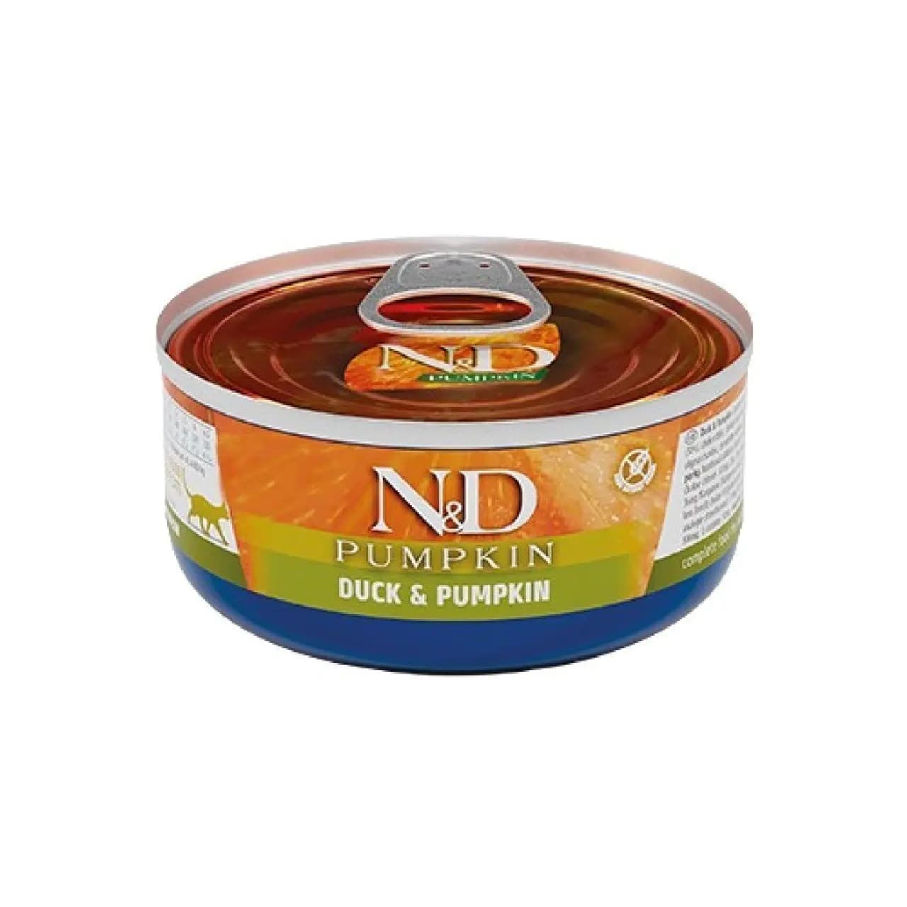Вологий корм Farmina N&D Grain Free Pumpkin качка та гарбуз 70 г