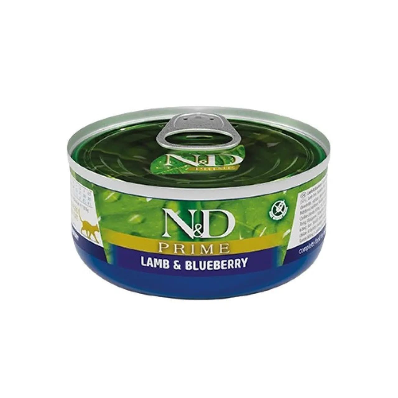 Вологий корм Farmina N&D Grain Free Prime ягня та чорниця 70 г