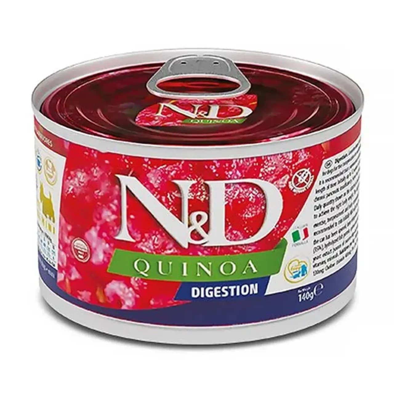 Вологий корм Farmina N&D Quinoa Digestion Dog Adult Mini Lamb & Fennel ягня кіноа 140 г