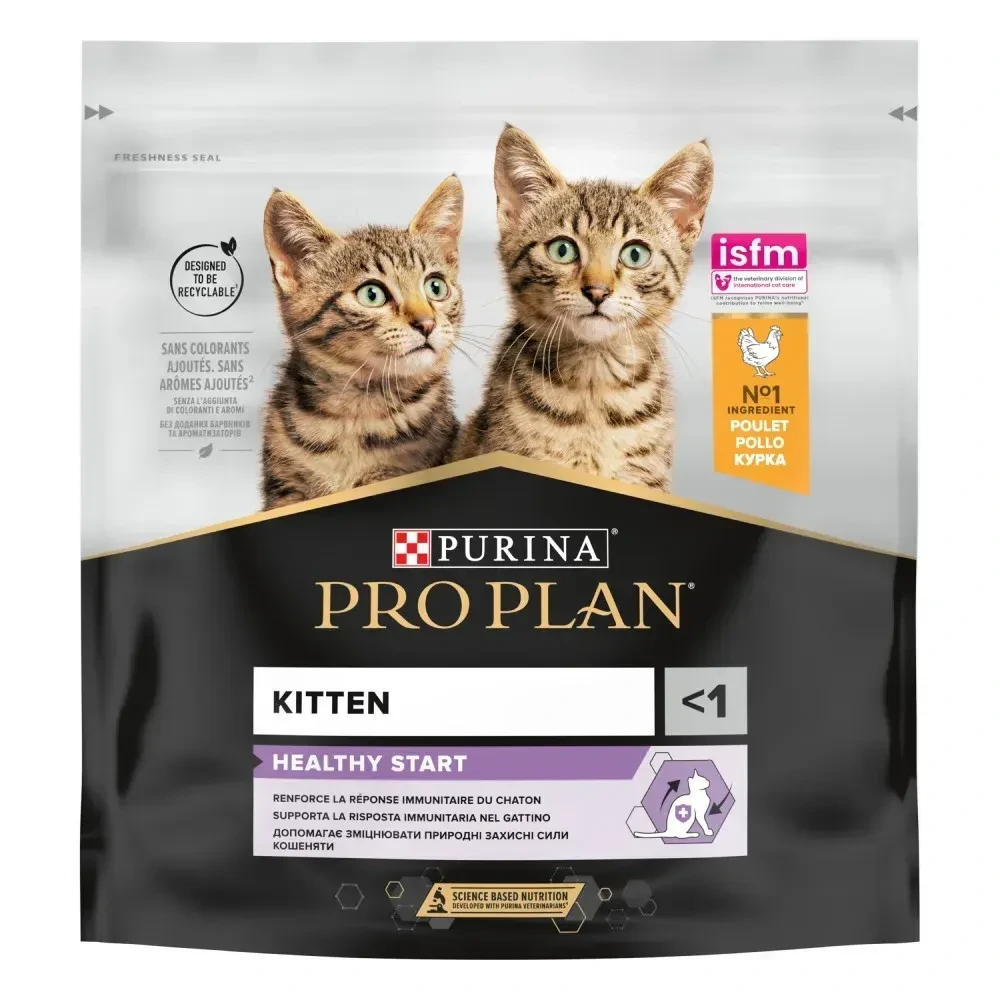 Сухий корм Pro Plan Kitten Healthy Start для кошенят з куркою 400 г