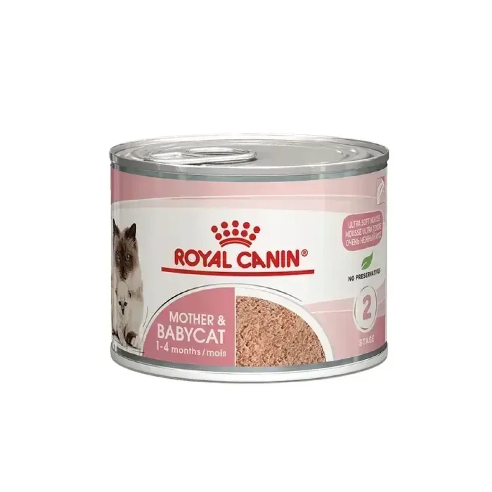 Вологий корм Royal Canin Mother & Babycat для кошенят та лактуючих кішок з куркою 195 г