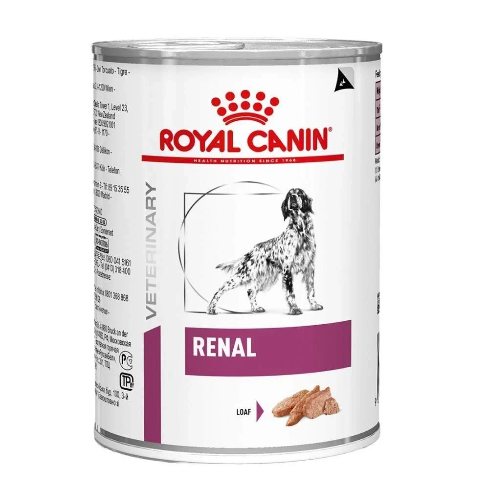 Вологий корм Royal Canin Renal для собак з куркою 410 г