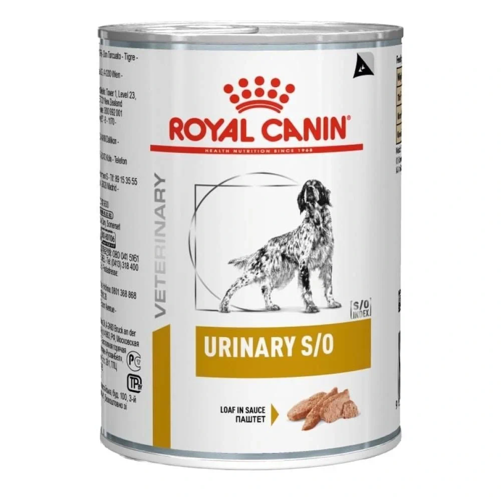 Вологий корм Royal Canin Urinary S/O для собак з куркою 410 г
