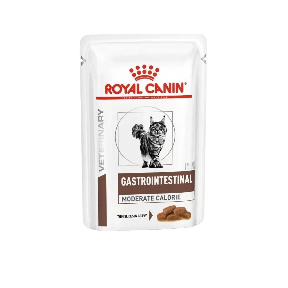 Вологий корм Royal Canin Gastrointestinal Moderate Calorie для котів з куркою 85 г
