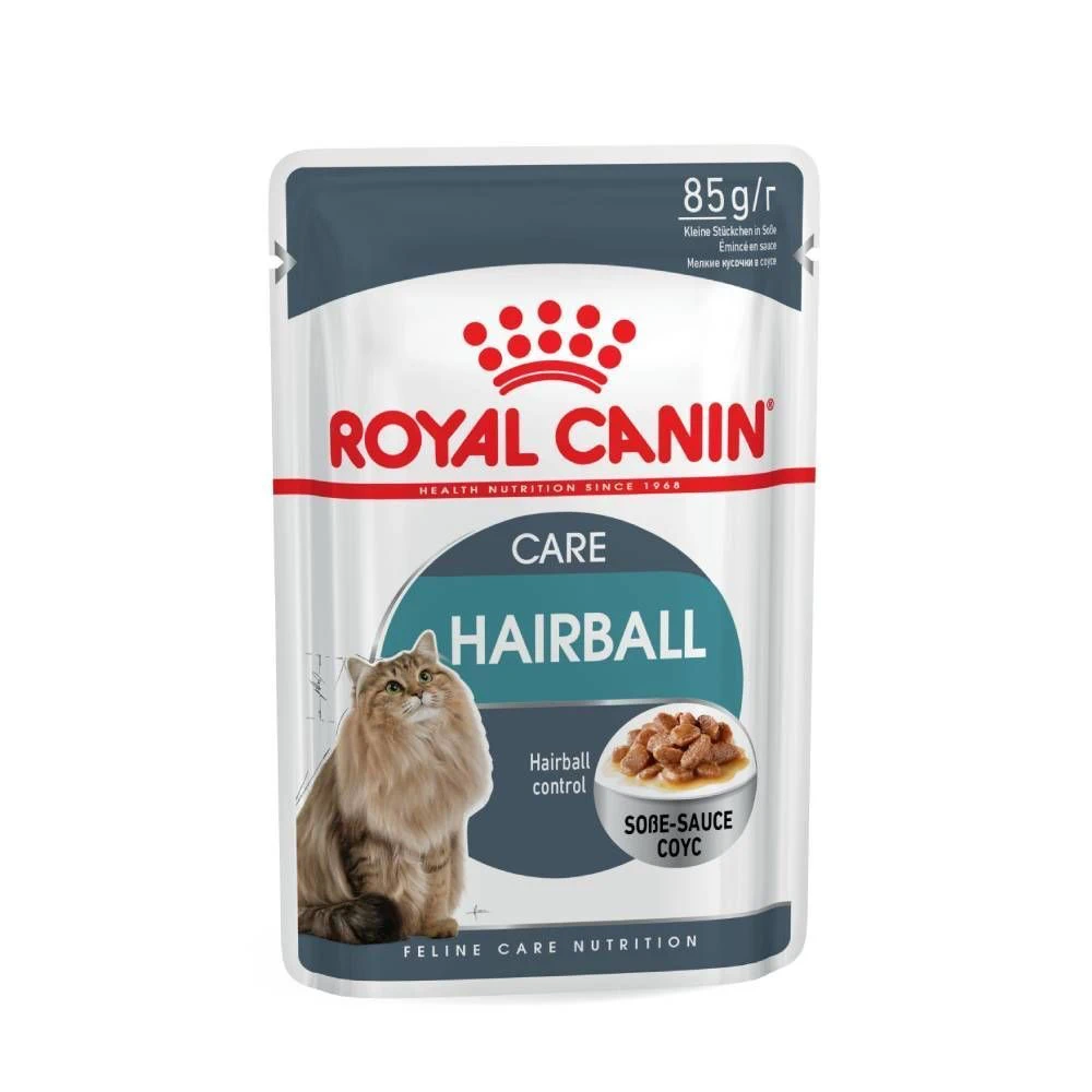 Вологий корм Royal Canin Hairball Care для котів з куркою 85 г