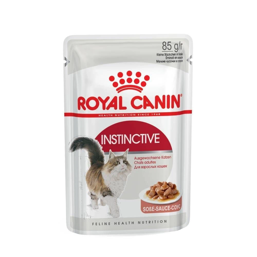 Вологий корм Royal Canin Instinctive Sauce для котів з куркою 85 г