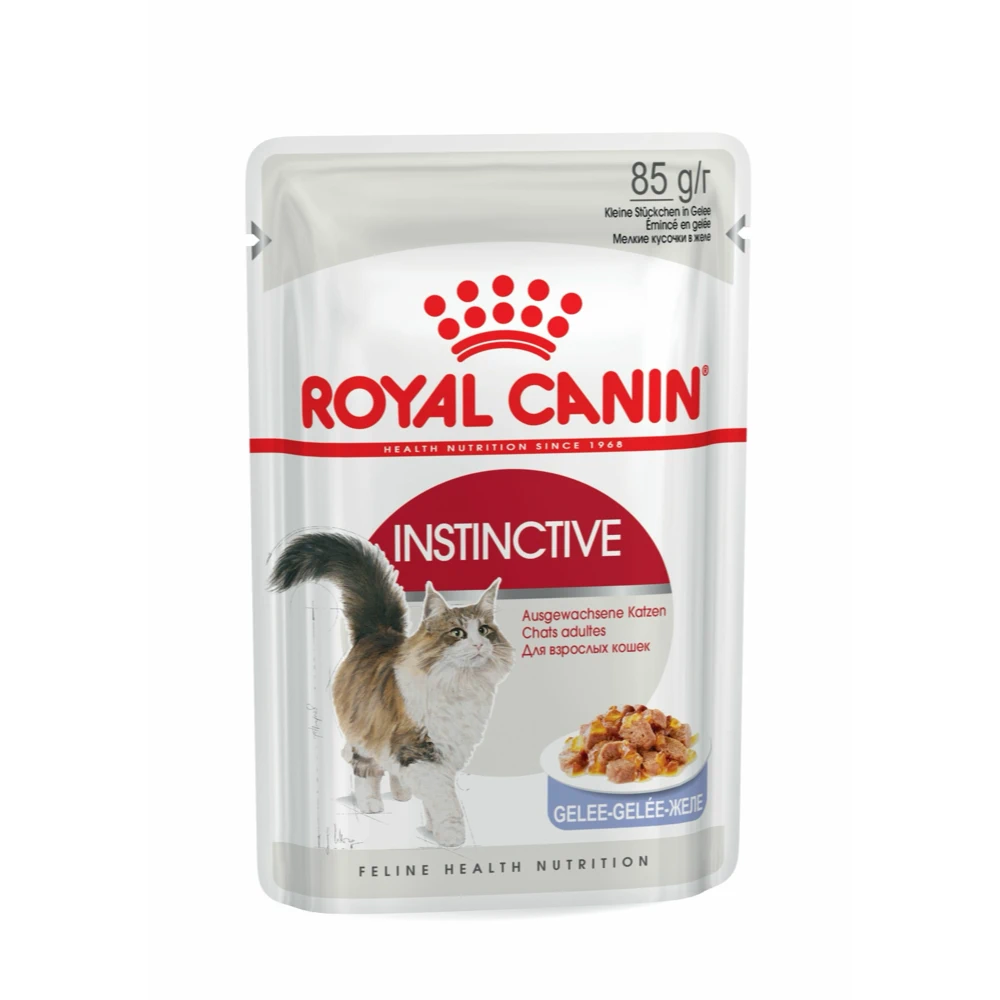 Вологий корм Royal Canin Instinctive Jelly для котів з куркою 85 г